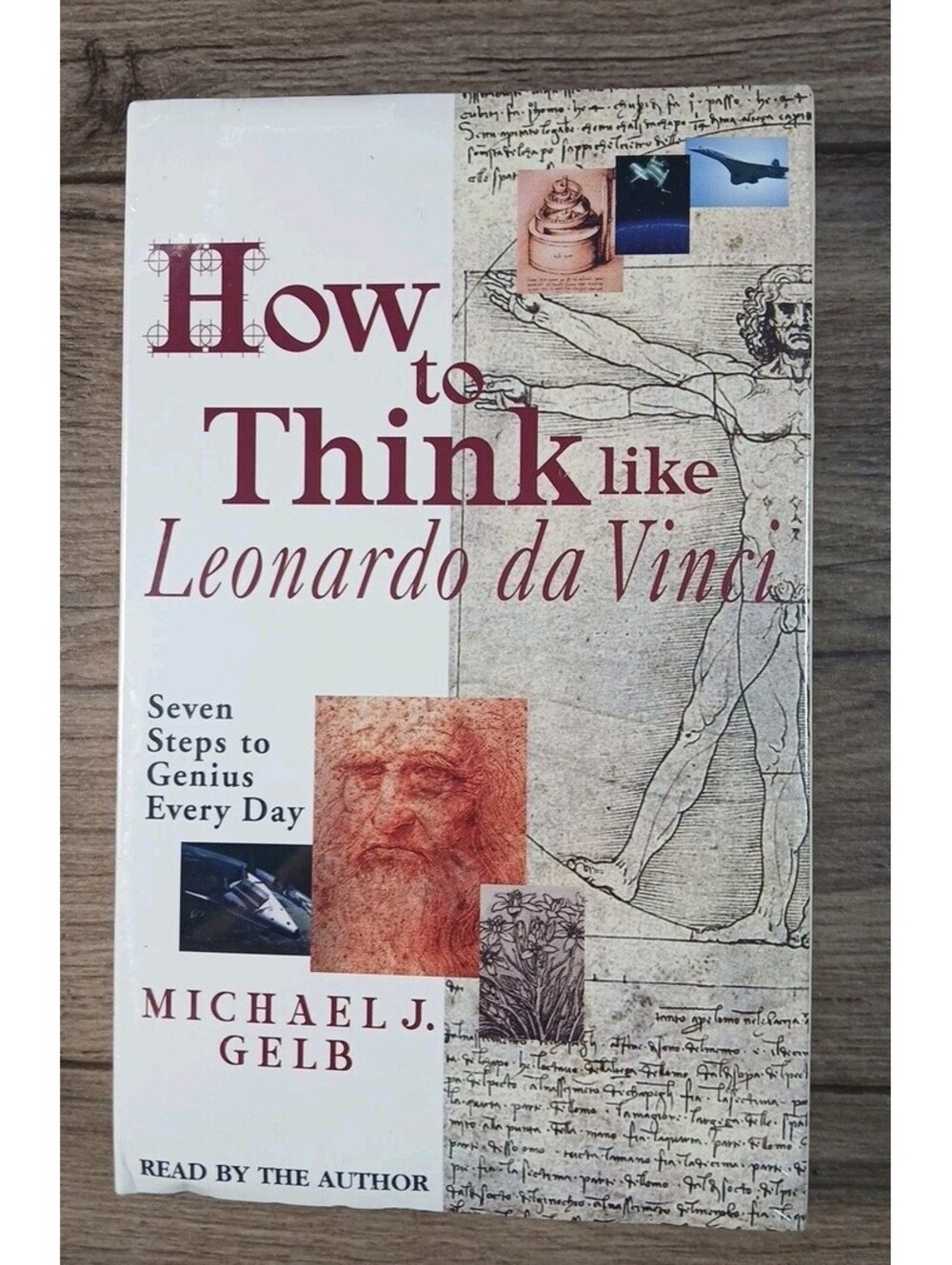 How to Think Like Leonardo da Vinci - Michael J Gelb - Audiobook on Cassette